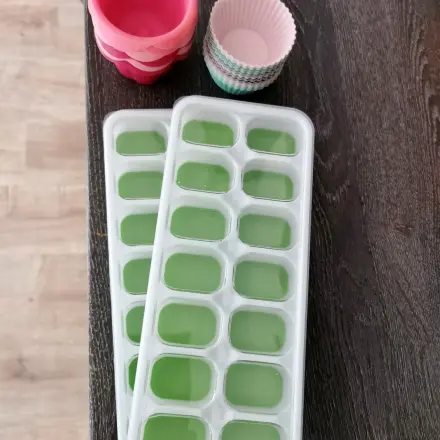 Eiswürfelform vielseitig verwenden