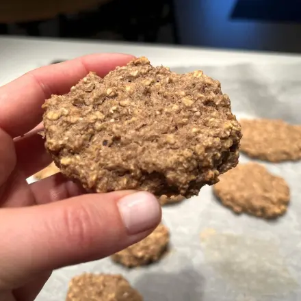Gesunde Schoko-Bananen-Fitness-Cookies zum Abnehmen