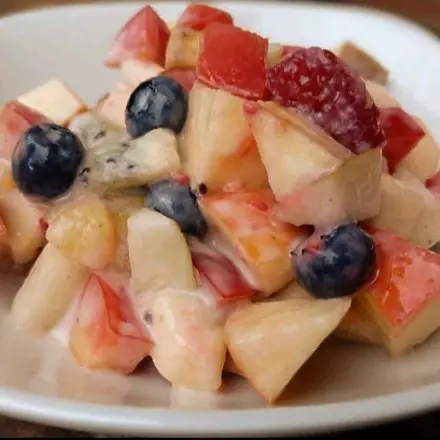 Obstsalat im Winter