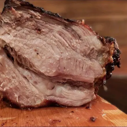 Schweinenacken-Braten aus der Heißluftfritteuse