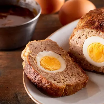 Gefüllter Hackbraten