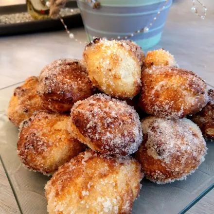 Quarkbällchen aus der Heißluftfritteuse