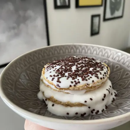 Reiswaffel-Tiramisu