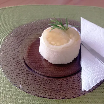 Zitronen-Grießpudding