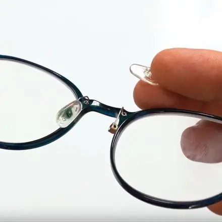 Nasenpads an der Brille selbst wechseln