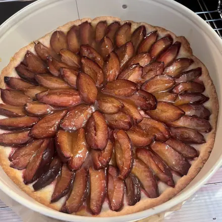 Zwetschgendatschi mit Mürbeteig à la Omi