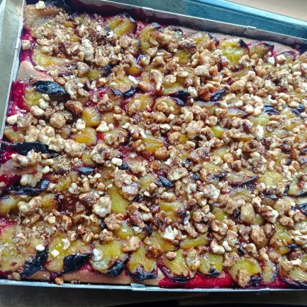 Zwetschgen-Blechkuchen