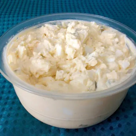 Eiersalat ohne Mayo