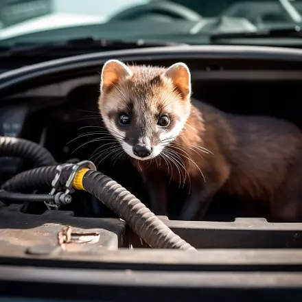 Marder einfach vertreiben