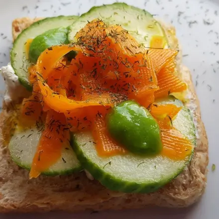 Lachsersatz aus Karotten