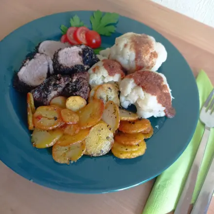 Mariniertes Schweinefilet - leckere Balsamico-Essig-Marinade