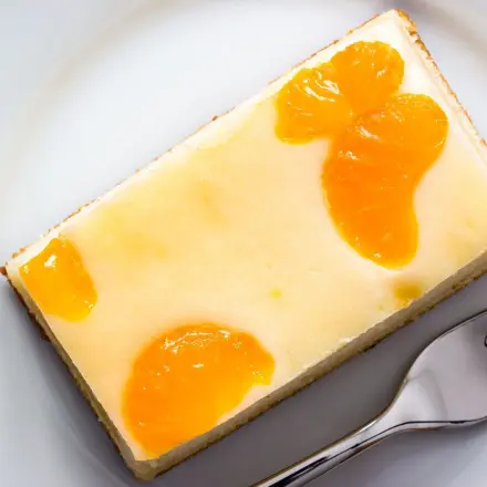 Käsesahnetorte mit Mandarinen