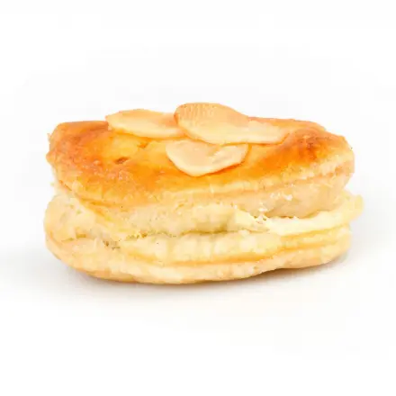Einfache Puddingteilchen aus Blätterteig