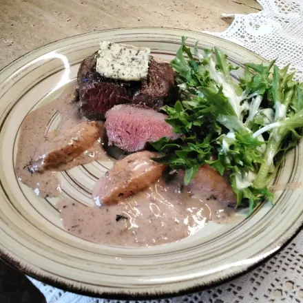 Rinderfilet mit Zwetschgensauce