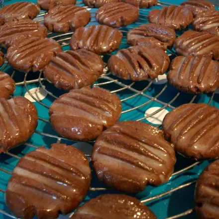 Schoko-Pudding-Plätzchen