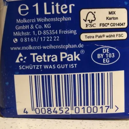Einkauf bei Tetra Paks