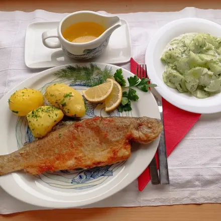 Klassische Forelle "Müllerin Art"