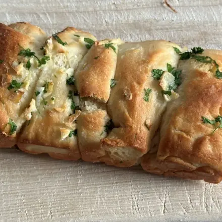 Knoblauchbrot mit Käse selber machen