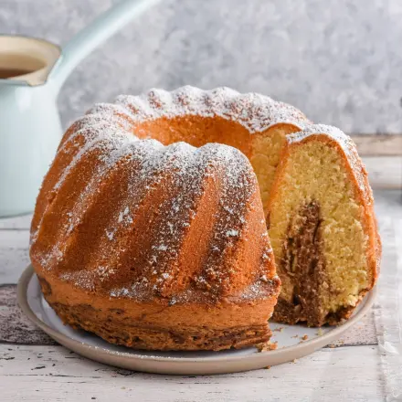 Einfacher Zimtkuchen aus der Gugelhupfform