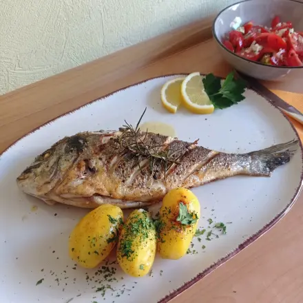 Gebratene Dorade