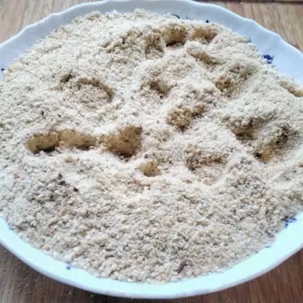 Semmelbrösel aus der Heißluftfritteuse