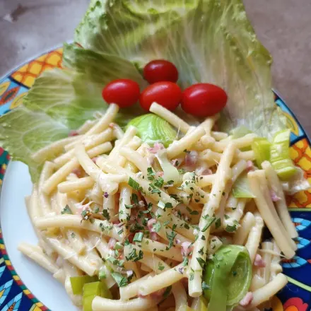 Nudelpfanne mit Speck - einfach & lecker