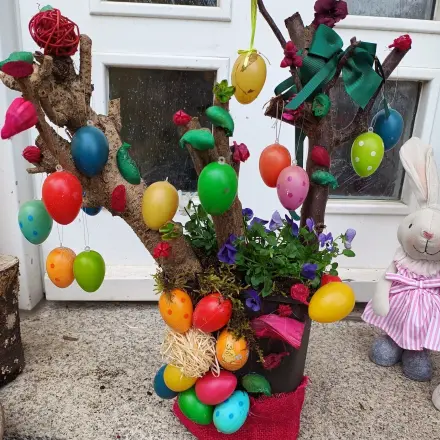 Ostergesteck für draußen
