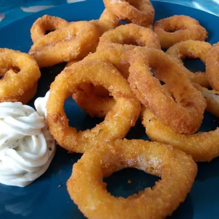 Calamari-Ringe aus der Heißluftfritteuse