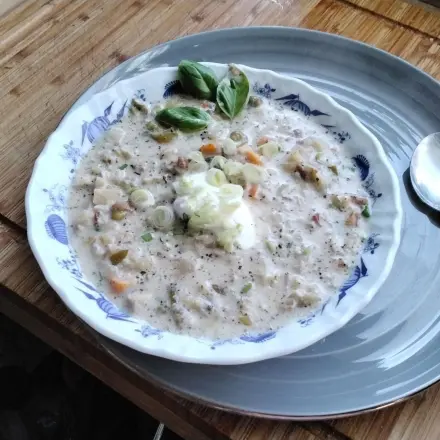 Cremige Gemüsesuppe