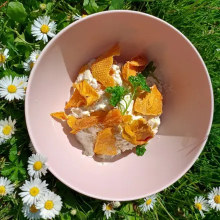 Frischkäse trifft Mango - Harmonie pur