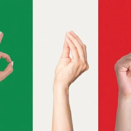 Italienische Gesten verstehen und benutzen - ein Crashkurs