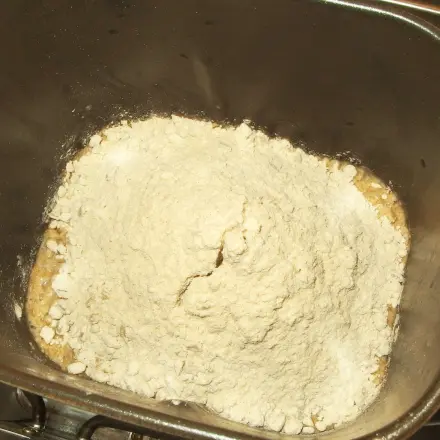 Brotbackmischung strecken