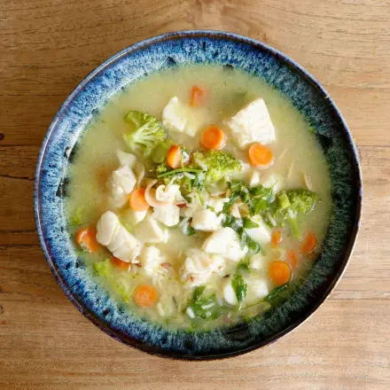 Sopa de Pescado (Kanarische Fischsuppe)