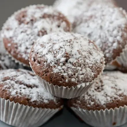Schnelle Schokomuffins mit Nutella und Eierlikör
