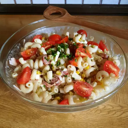 Nudelsalat für heiße Tage