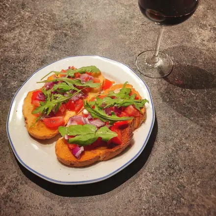 Bruschetta wie bei Mama Aurora in Italien