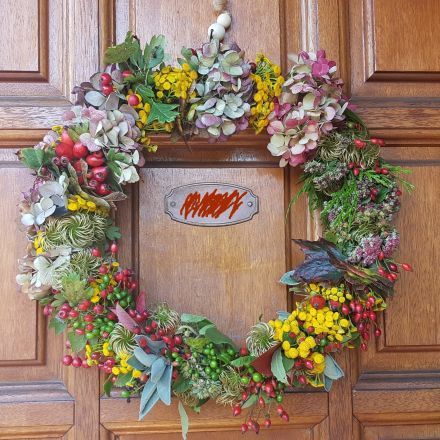 Herbstkranz binden – DIY Anleitung