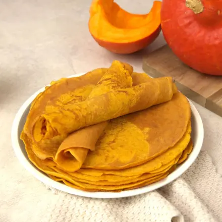 Kürbis-Pfannkuchen – einfaches Rezept
