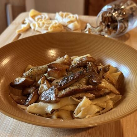 Tagliatelle mit Steinpilzen – Tagliatelle ai funghi porcini