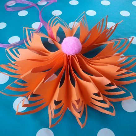 Papiersterne basteln – DIY mit Scherenschnitt-Muster