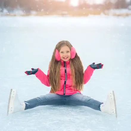 „Warum ist Eis glatt?“