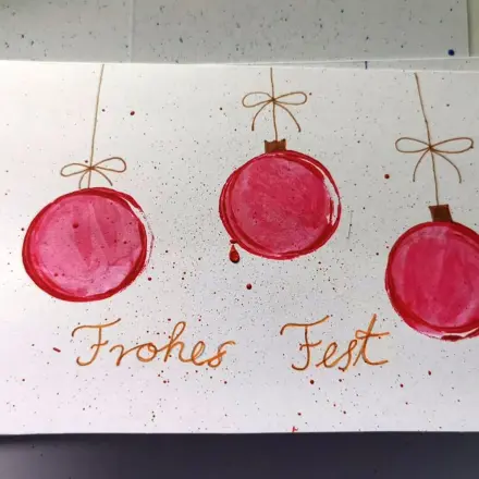 Weihnachtskarten selbst gestalten für einen guten Zweck