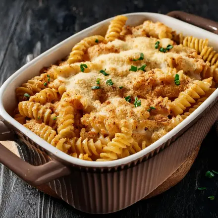 Hähnchen-Nudel-Kasserolle
