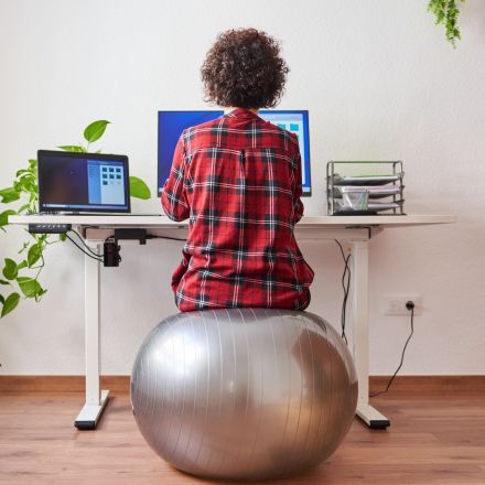 Sitzball rollt weg? So nicht mehr!