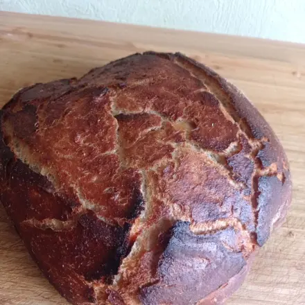 Einfaches Weizenmischbrot mit Joghurt