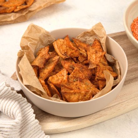 Linsen-Chips selber machen – einfaches Rezept