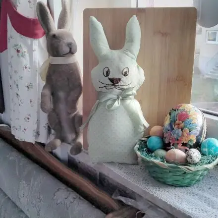 Osterhase aus Stoff selber nähen - DIY Anleitung