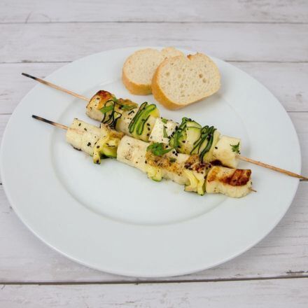Halloumi-Spieße zum Grillen - lecker & vegetarisch