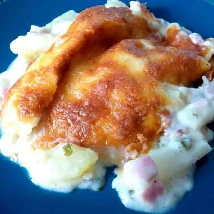 Spargel-Kartoffel-Auflauf