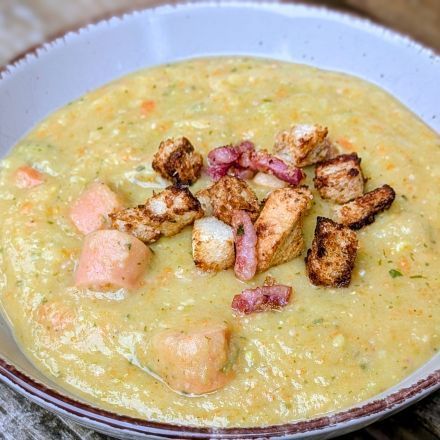 Cremige Kartoffelsuppe aus dem Thermomix